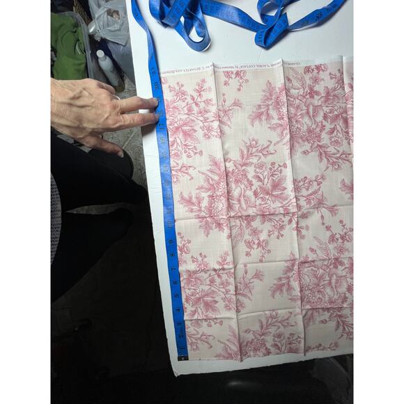 Benartex Laurel Cottage 2.75 Yds‎ 13 Fat Quarters Cotton Coordinate Quilter Pink - Picture 16 of 16